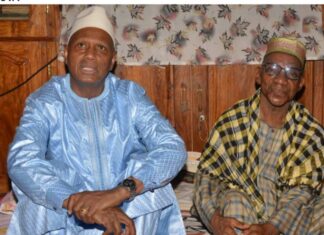 Boubacar Yacine Diallo de la HAC: Rends un vibrant hommage au grand imame Karamo Bangaly Kaba de kankan.