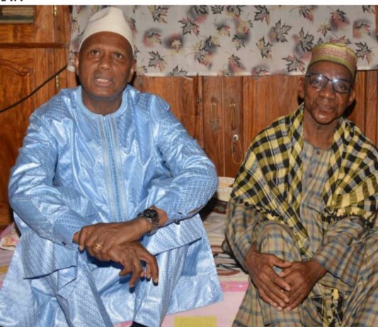 Boubacar Yacine Diallo de la HAC: Rends un vibrant hommage au grand imame Karamo Bangaly Kaba de kankan.