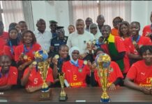 De retour de Bulgarie avec deux trophรฉes mondiaux en poche (U-17 et U-19), les handballeuses guinรฉennes ont รฉtรฉ aHandball :