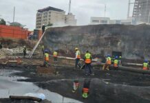 Kaloum :L’ancien dépôt a pris feux ce samedi 09.