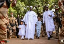 Kankan :Mamadi Doumbouyacélébré la fête de l’Aïd El-Kébir dans sa ville d’origine.